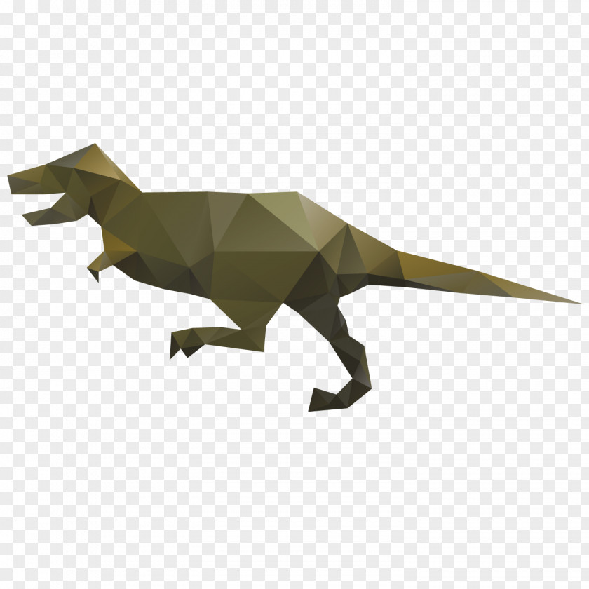 Origami Dinosaurs Tyrannosaurus Spinosaurus PNG