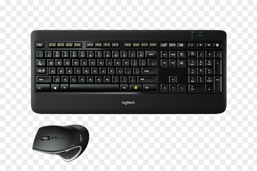 Performance Computer Keyboard Logitech Wireless Backlight PNG