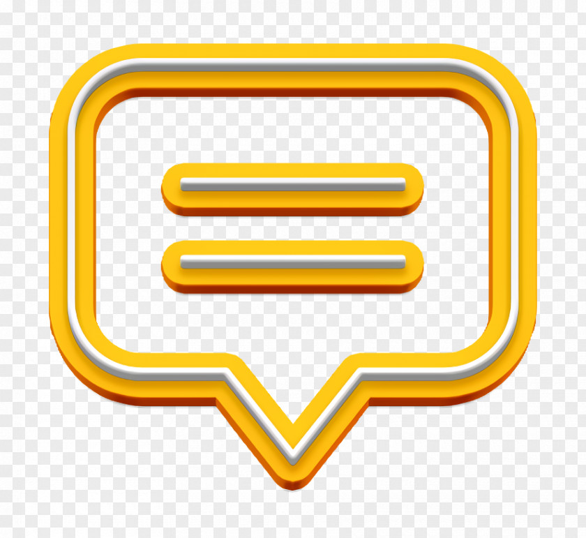 Rectangle Logo Bubble Icon Chat Message PNG