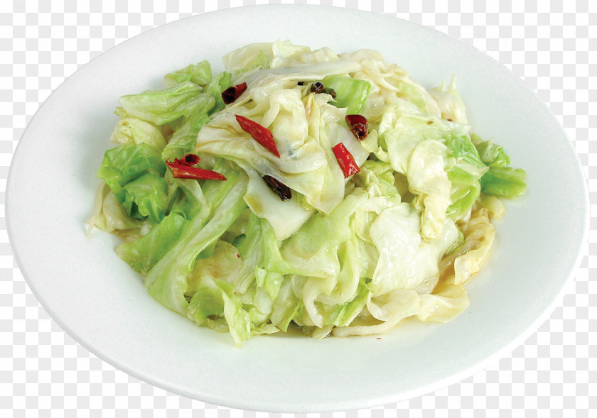 A Lightly Fried Cabbage Chinese Cuisine Waldorf Salad Vegetable Food PNG