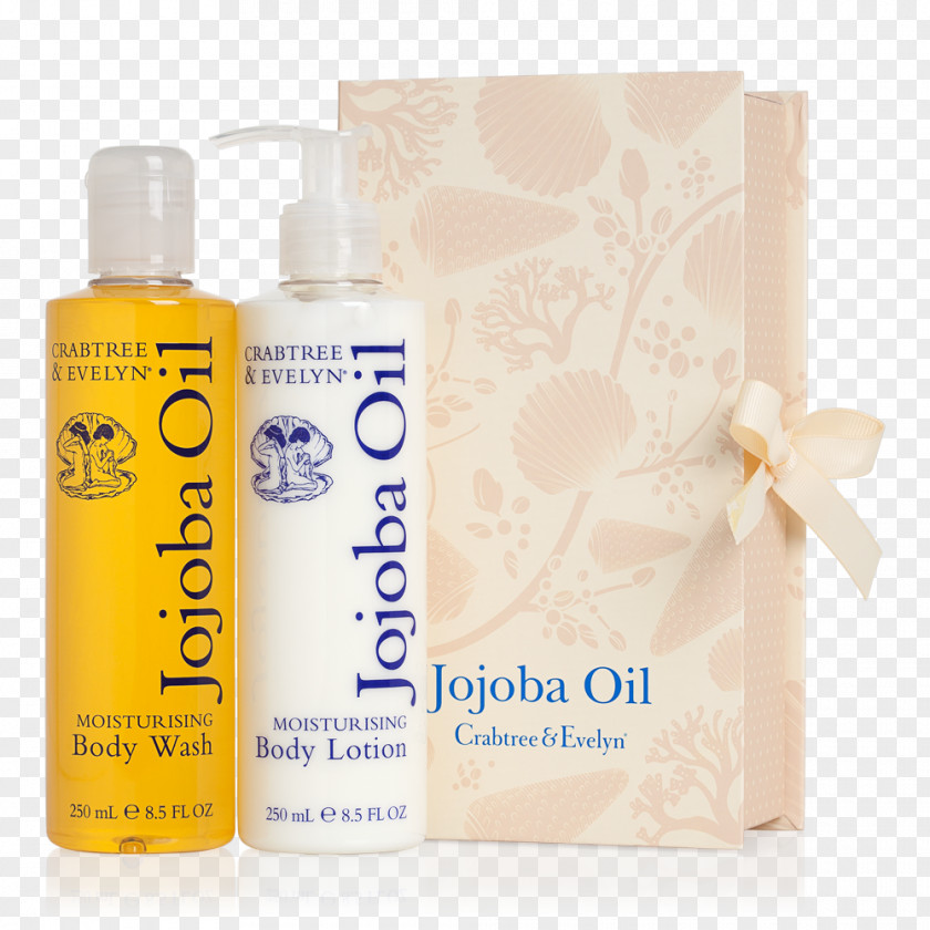 Jojoba Oil Crabtree & Evelyn Body Lotion Shower Gel Liquid PNG