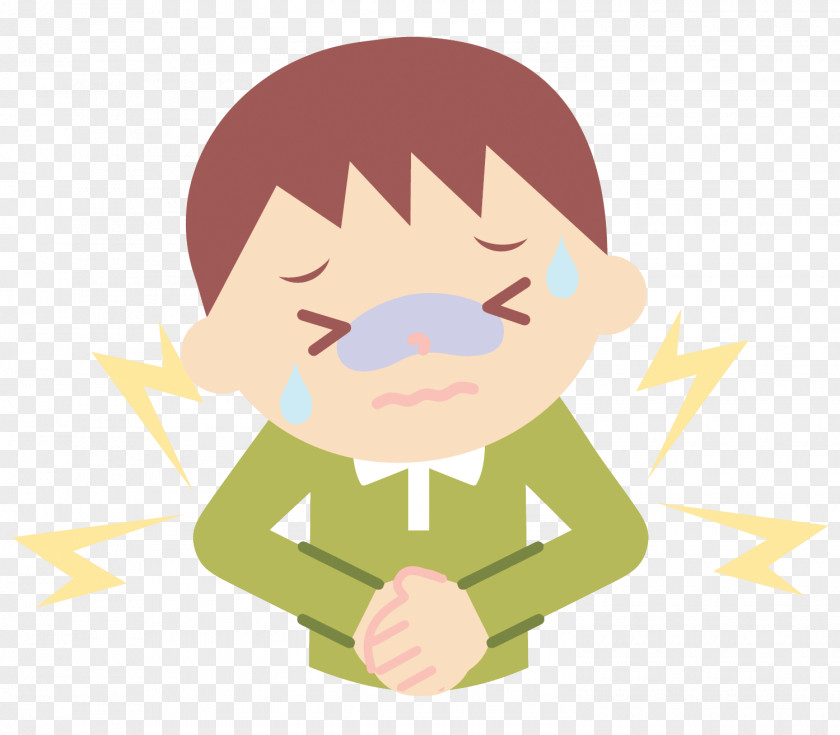 Vector Belly Painful Child Abdominal Pain Cartoon Toothache PNG