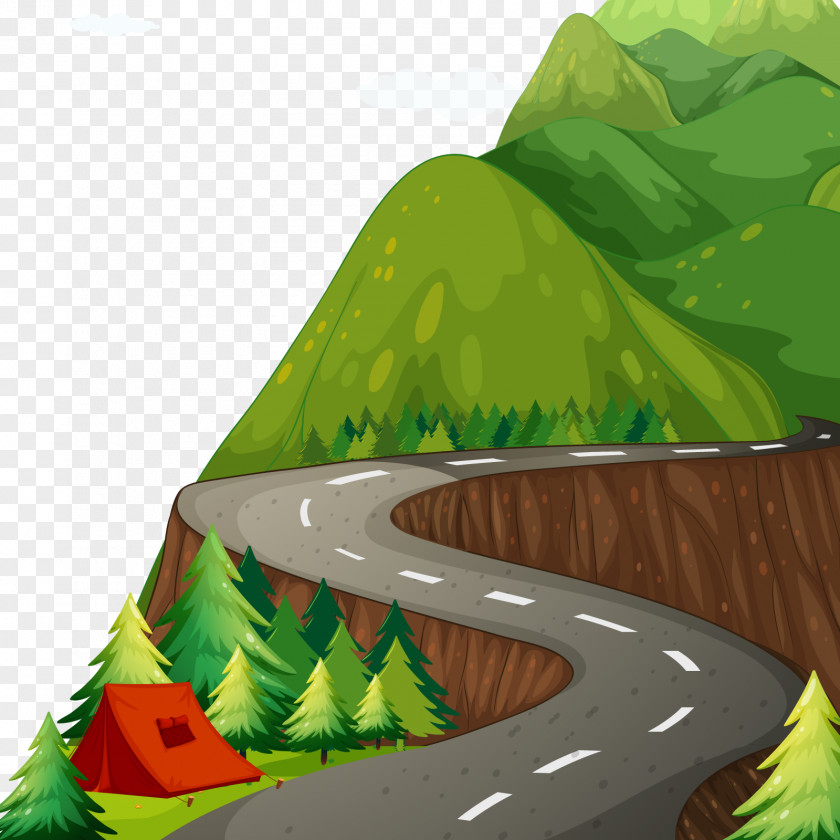 Vector Ring Road Stock Illustration PNG