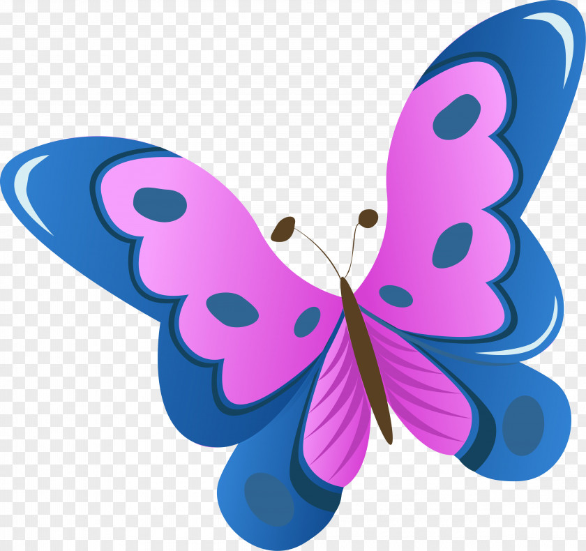 Butterfly Nymphalidae Purple Clip Art PNG