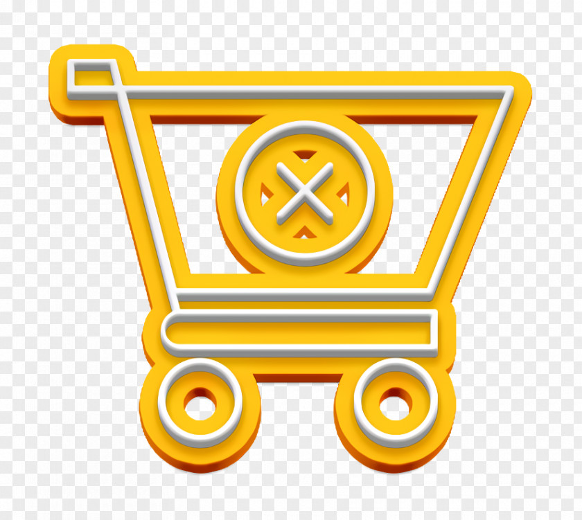 Sticker Logo Cart Icon Clear Delete PNG