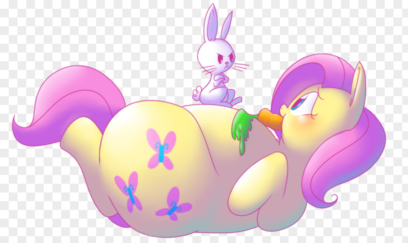 Rabbit Fluttershy Applejack Rarity Pinkie Pie PNG