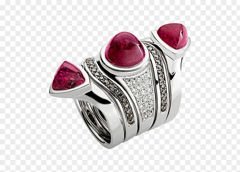 Ruby Product Design Silver Magenta PNG