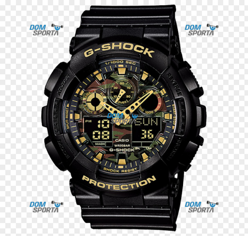 Watch G-Shock GA100 Casio Frogman PNG