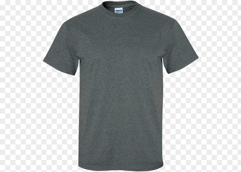 Charcoal T-shirt Sleeve Clothing Gildan Activewear PNG