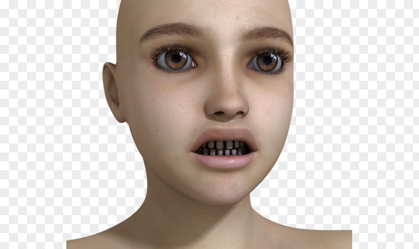 3d Tooth Repair Eyebrow Cheek Chin Forehead Jaw PNG