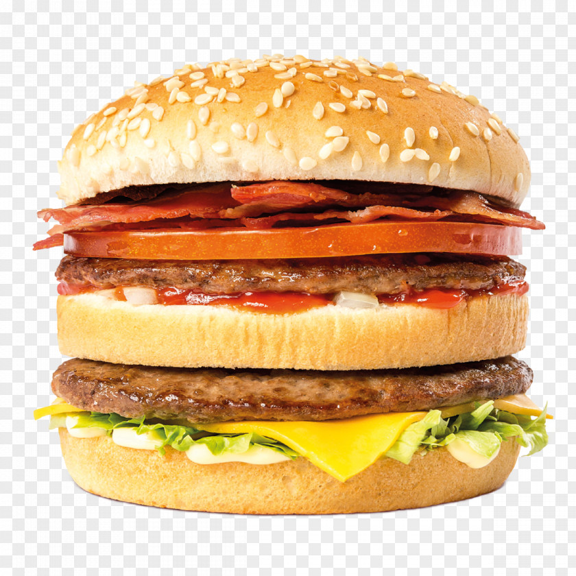 Bacon Hamburger Cheeseburger Whopper McDonald's Big Mac PNG