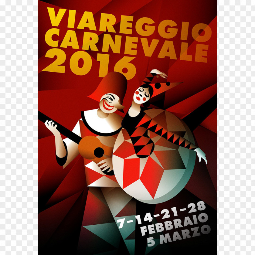 Carnival Of Viareggio Poster Versilia Carnavalsoptocht PNG