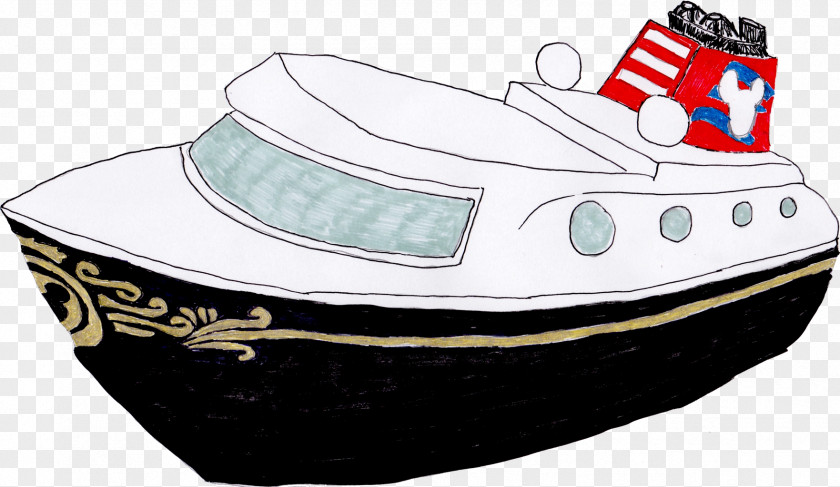 Cruise Ship Clip Art Disney Yacht Boat Line PNG