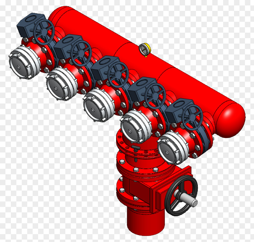 Fire Hydrant Protection Hose Alarm System PNG