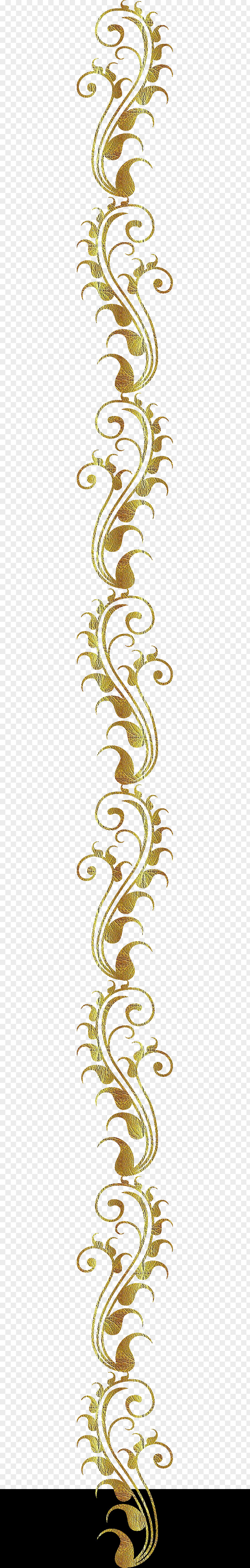 Hand-painted Floral Decorative Borders Line Angle PNG