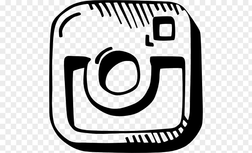 Social Media Drawing Logo PNG