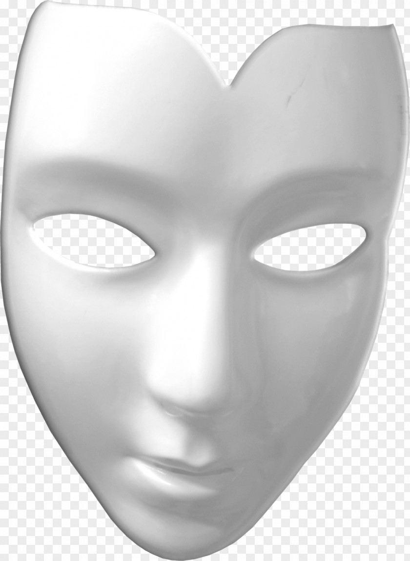 White Mask Clip Art PNG