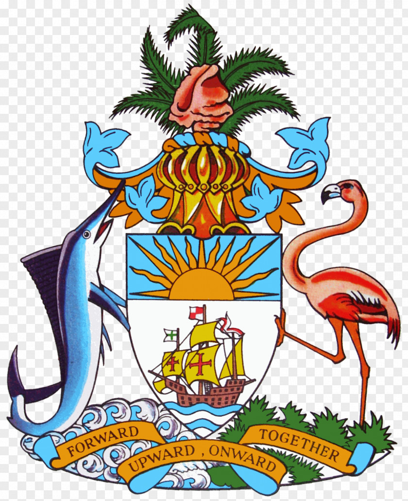 T-shirt Coat Of Arms The Bahamas Crest New Providence PNG