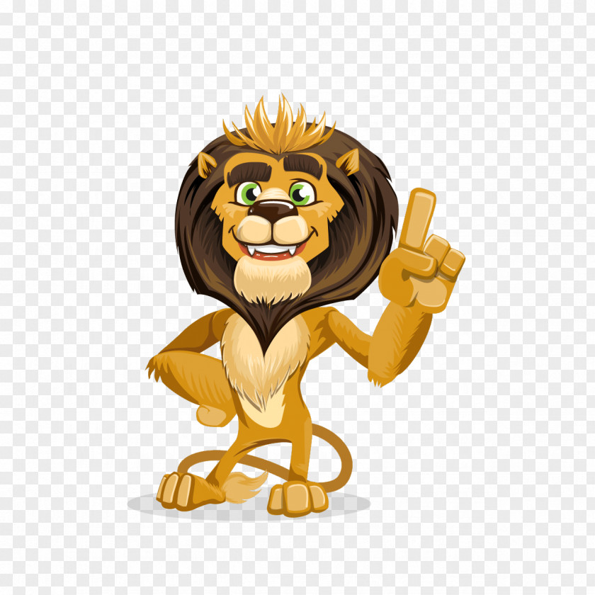 Animé Cartoon Lion Advertising PNG