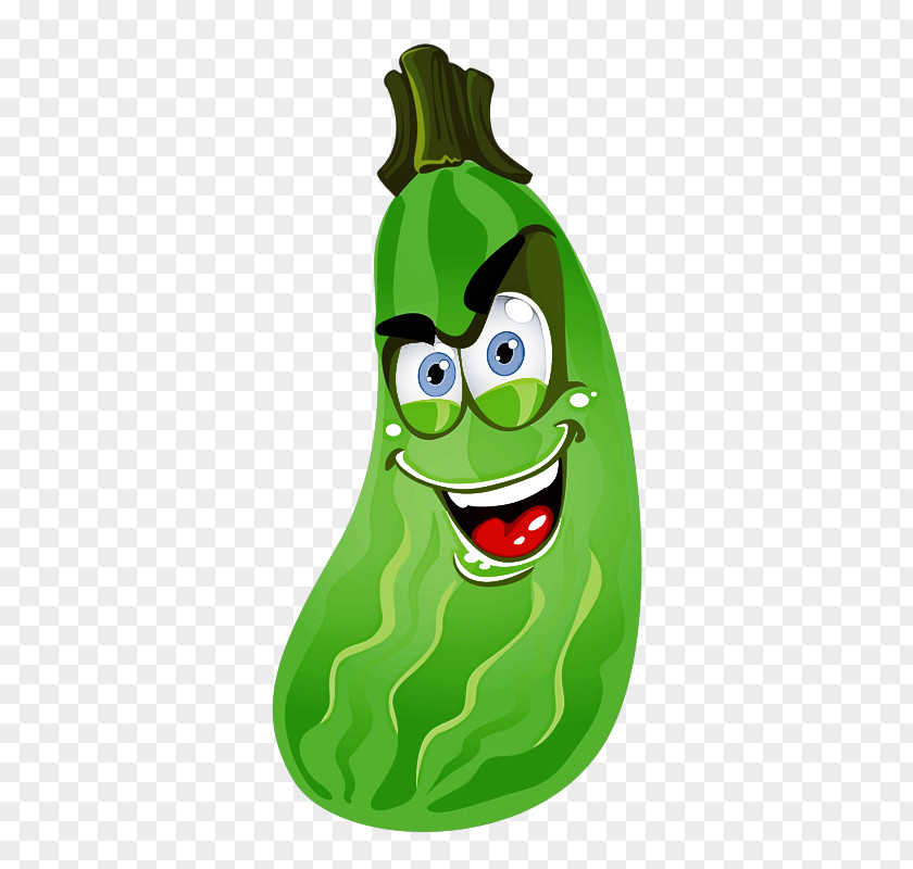 Green Vegetable Cartoon Eggplant Pear PNG