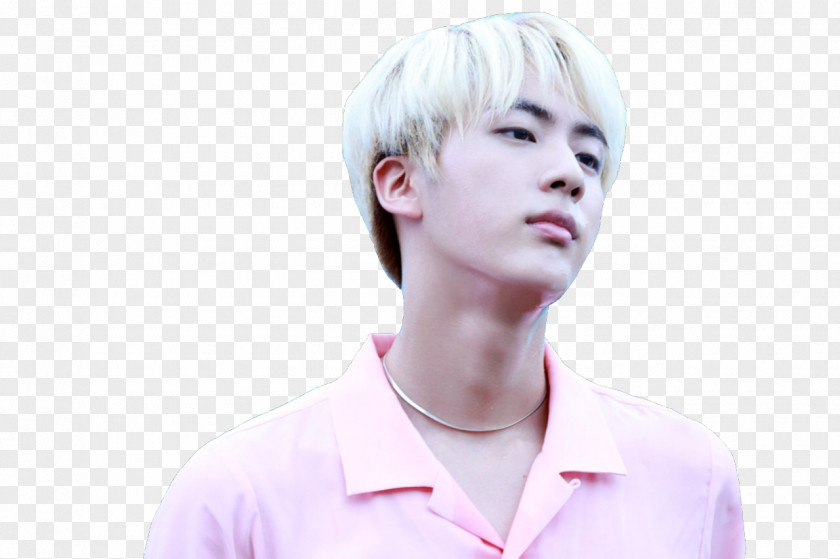 Kpop Jin BTS BigHit Entertainment Co., Ltd. Layered Hair Coloring PNG