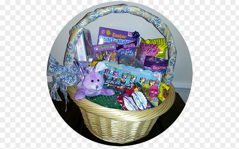 Prize Basket Easter Bunny Food Gift Baskets Hamper PNG
