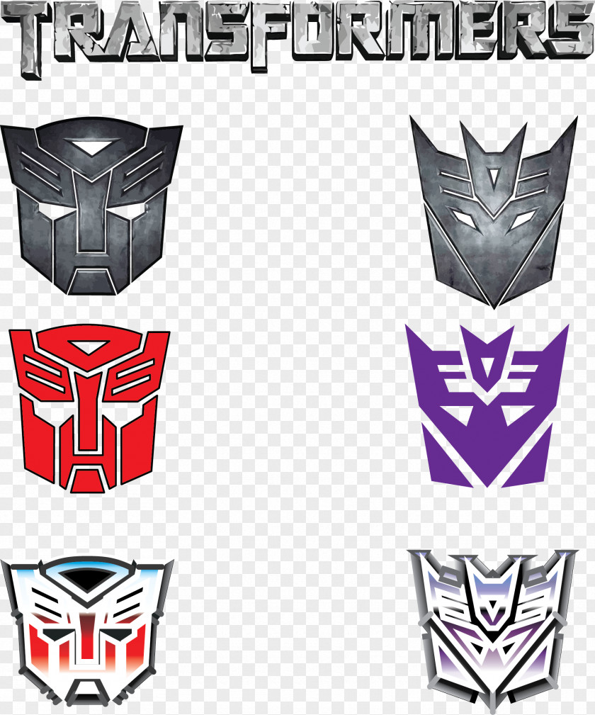 6 Transformers Mask Vector Optimus Prime Bumblebee Logo PNG