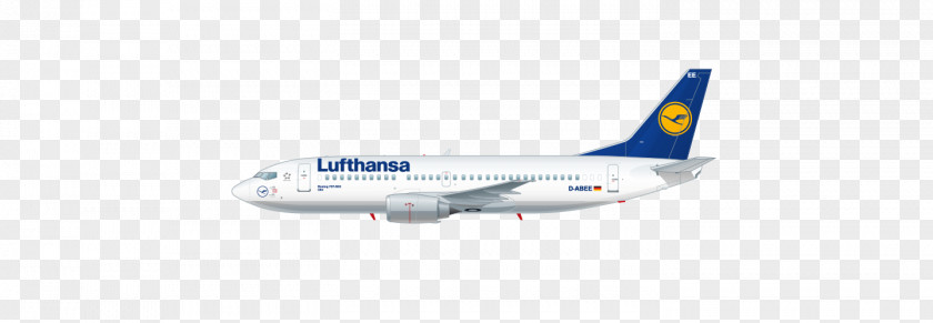 Airplane Boeing 737 Next Generation C-40 Clipper Lufthansa PNG