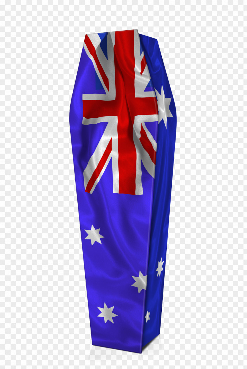 Butterfly Cobalt Blue Coffin Flag Of Australia PNG