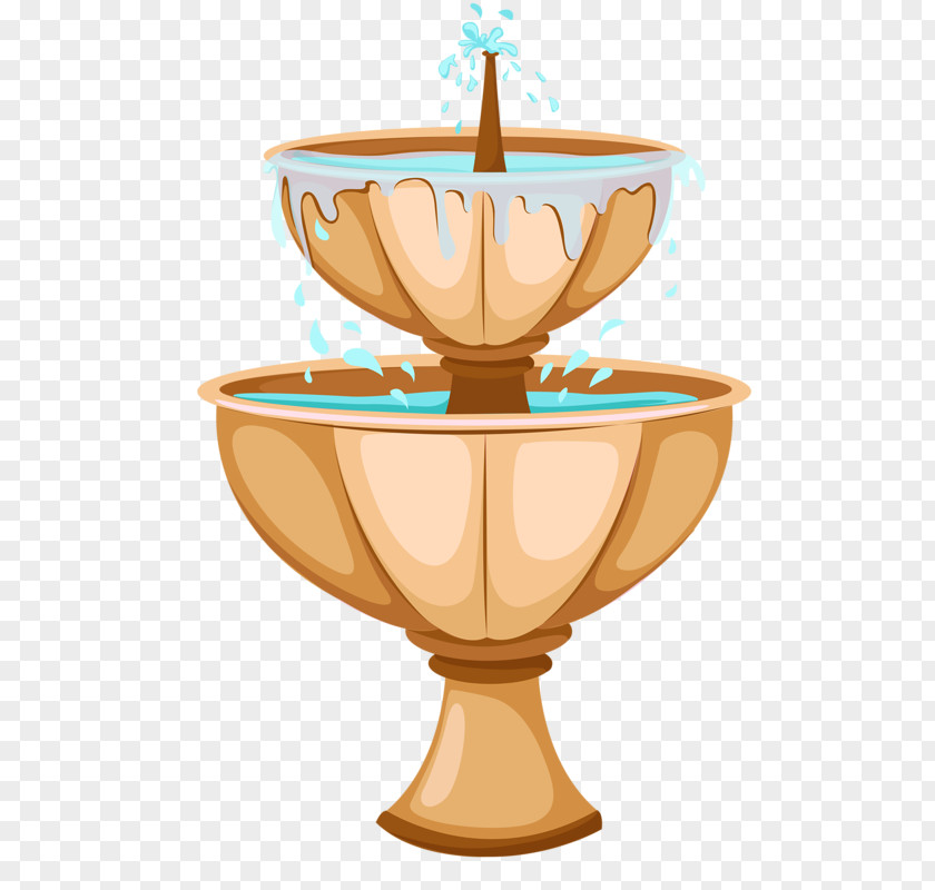 Fountain Garden Drawing Clip Art PNG