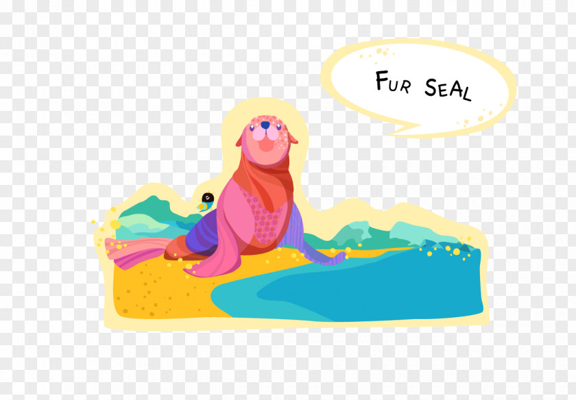 Fur Seal Earless Euclidean Vector PNG