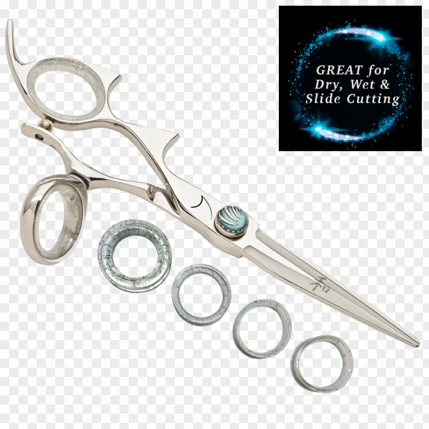 Shark Fin Scissors Handedness Hair-cutting Shears PNG