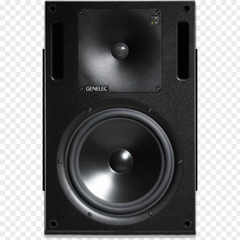 Studio Monitors Monitor Genelec Loudspeaker Audio Recording PNG