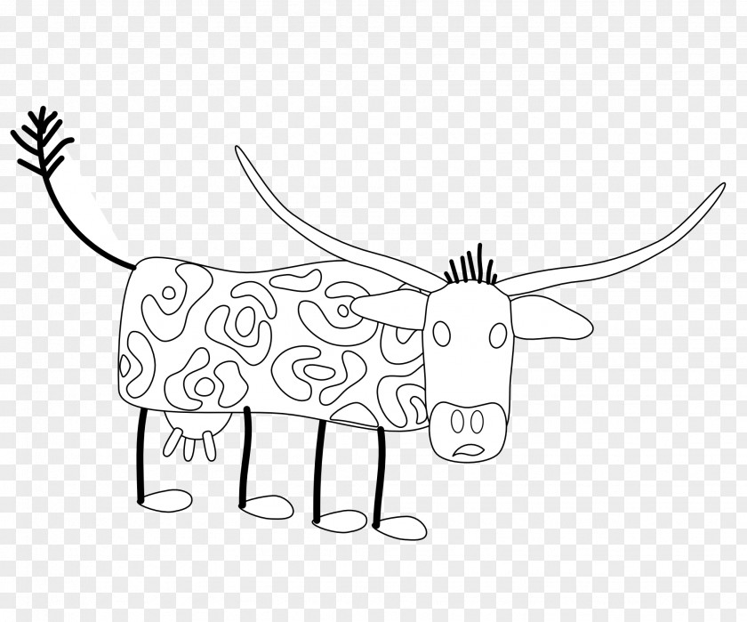 Line Black Cattle /m/02csf Drawing Art Clip PNG