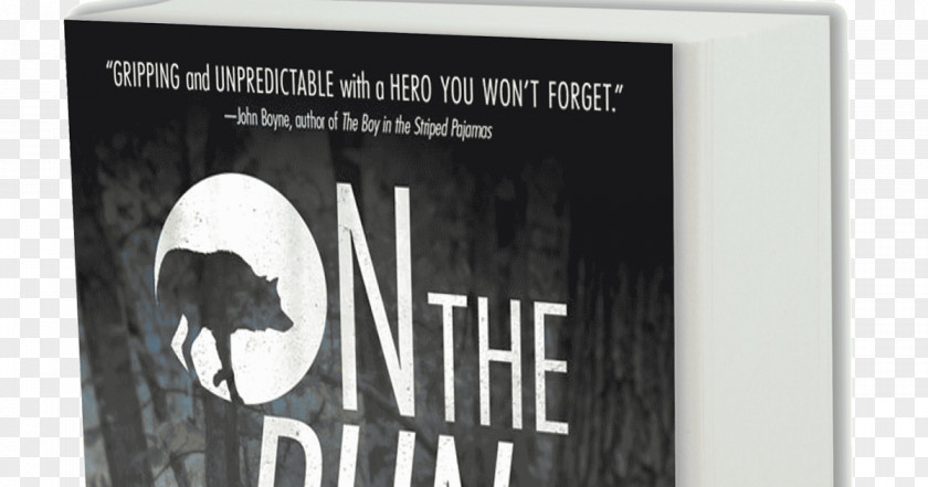 Book On The Run Two Wolves Hardcover Author PNG