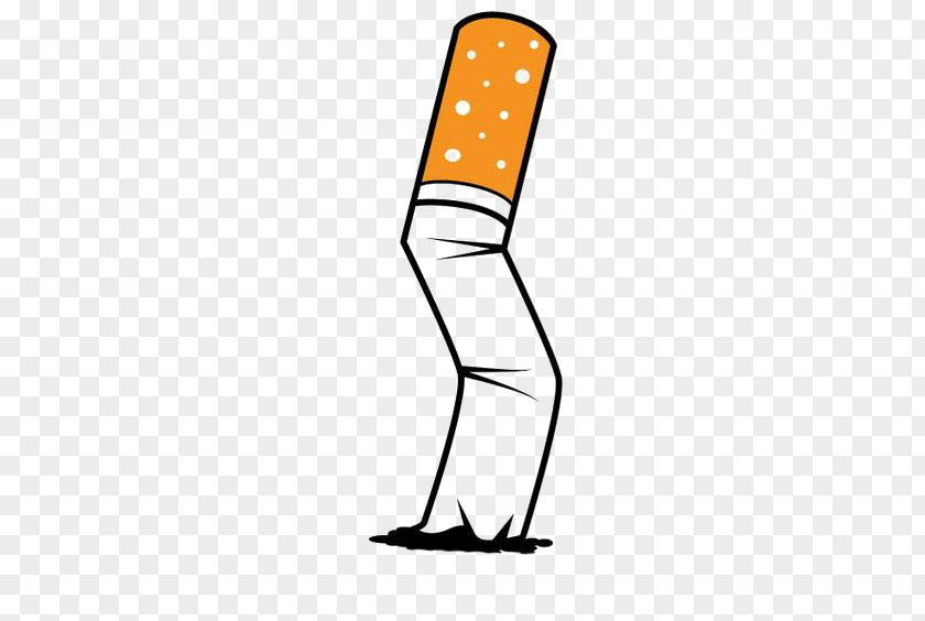 Cartoon Cigarette Butts Tobacco Pipe Smoking Clip Art PNG