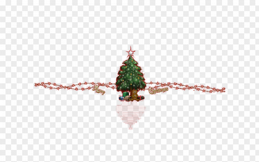 Christmas Tree Candle Ornament PNG