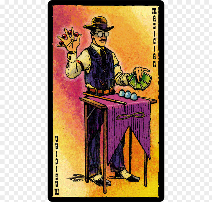 Prairie Dog Tarot The Magician Major Arcana Playing Card PNG