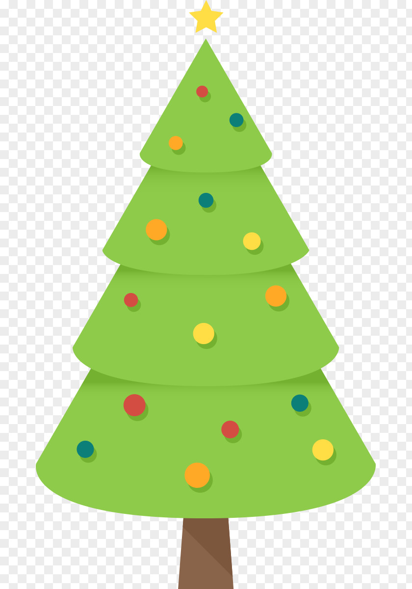 Simple Tree Cliparts Christmas Ornament Clip Art PNG