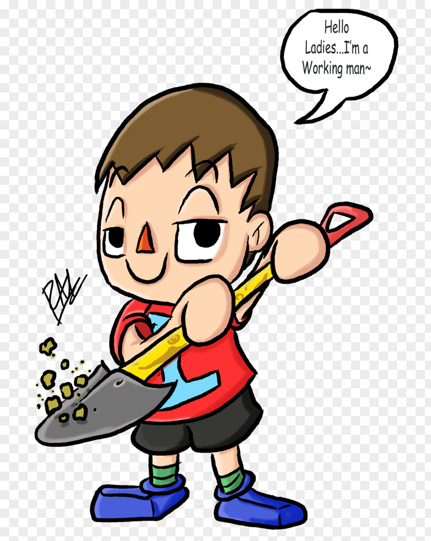 Villager Drawing Captain Falcon Super Smash Bros. Video Game Nintendo PNG
