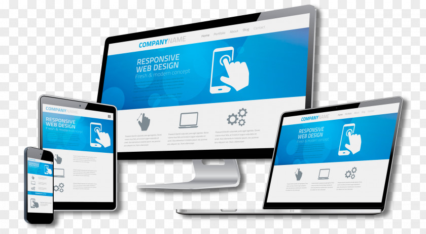 Web Design Digital Marketing Responsive Development Business PNG