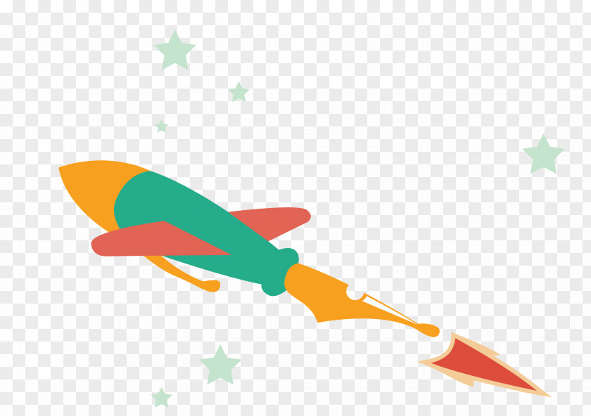 Creative Rocket Vector Material Clip Art PNG