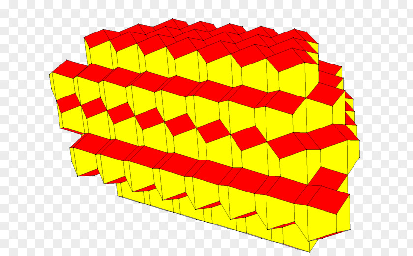 Cube Rhombic Dodecahedron Tessellation Dodecahedral Honeycomb PNG