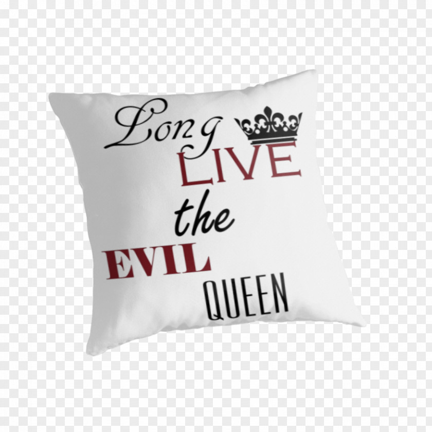 Evil Queen Once Upon A Time Throw Pillows Cushion Textile Font PNG