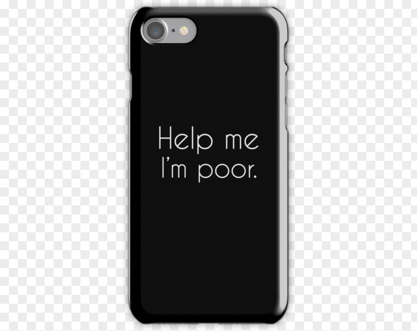Help Poor IPhone 7 6s Plus X Snap Case PNG