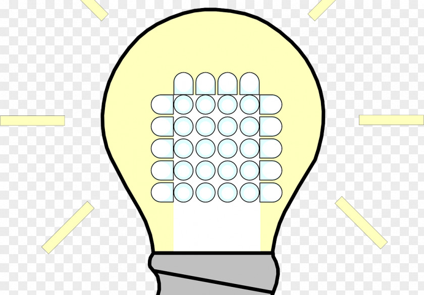 Light LED Lamp Incandescent Bulb Clip Art PNG