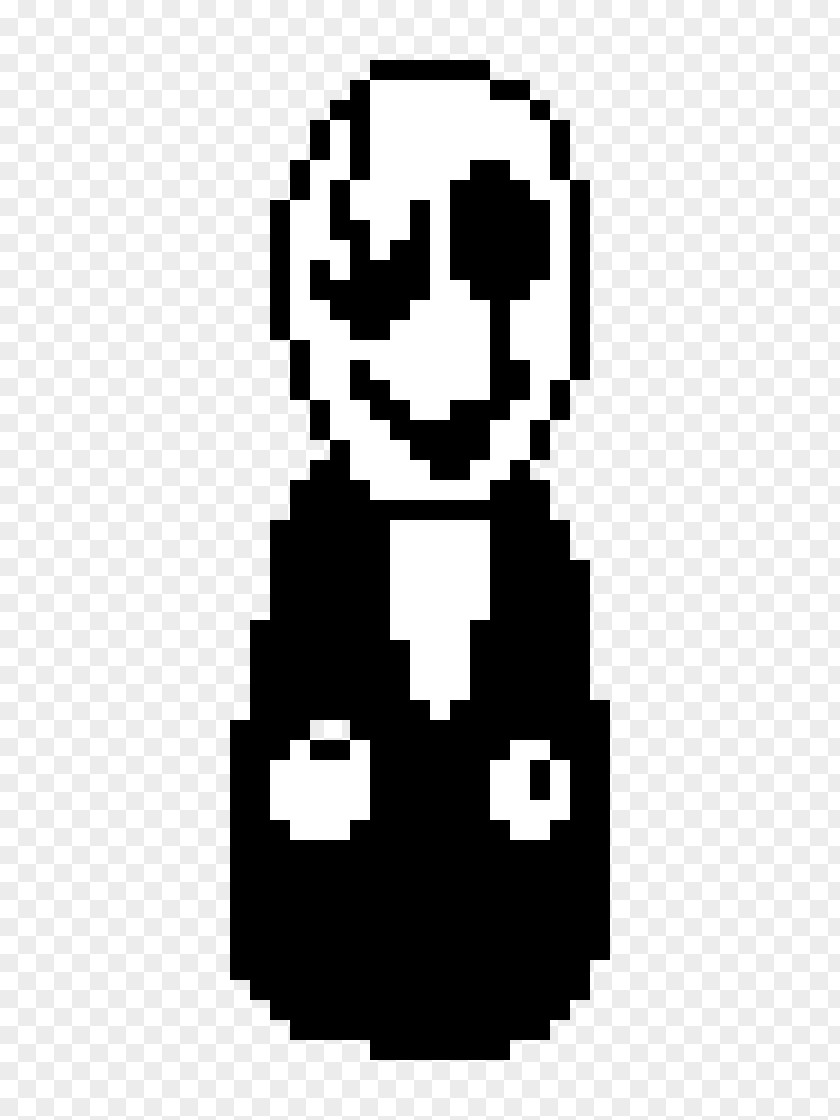 Sprite Undertale Pixel Art Video Game Dr. Gaster PNG