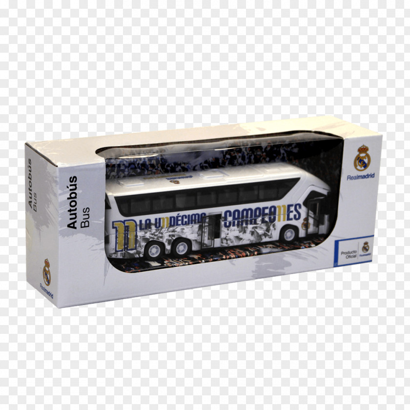 Bus Real Madrid C.F. Car Toy PNG