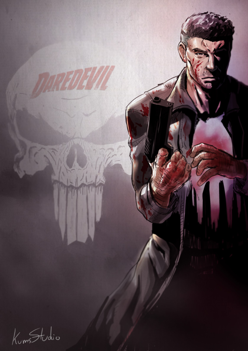 Daredevil Jon Bernthal The Punisher Elektra DeviantArt PNG