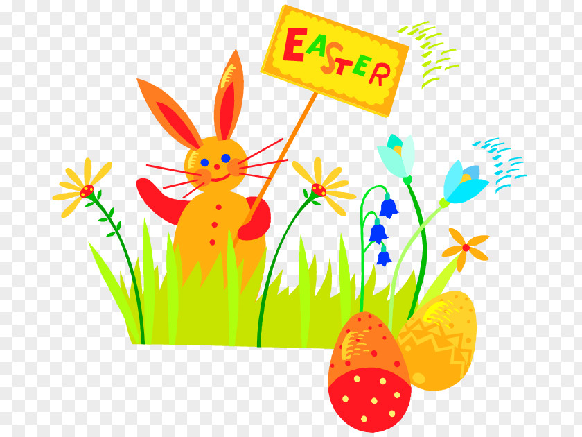 Easter Bunny Egg Hunt Double Oak PNG